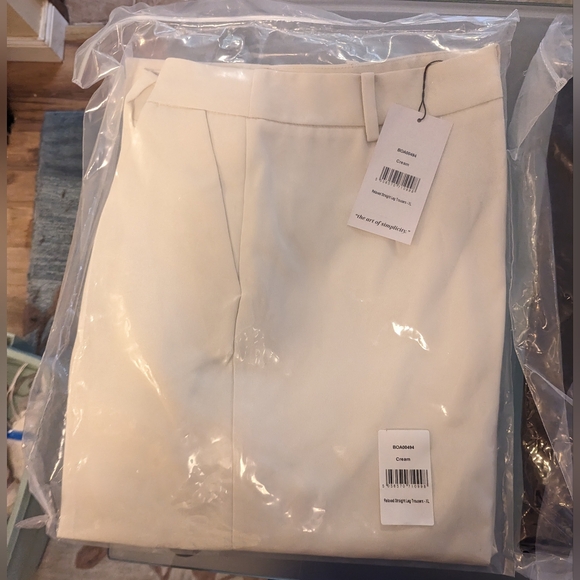 BECAUSE of ALICE CREAM SUIT SZ XL - Picture 3 of 5